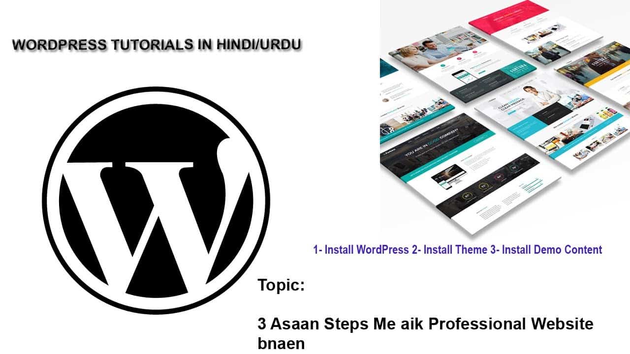 How to Develop a Professional WordPress Website in Just 30 Minutes?A Complete WordPress Tutorial!