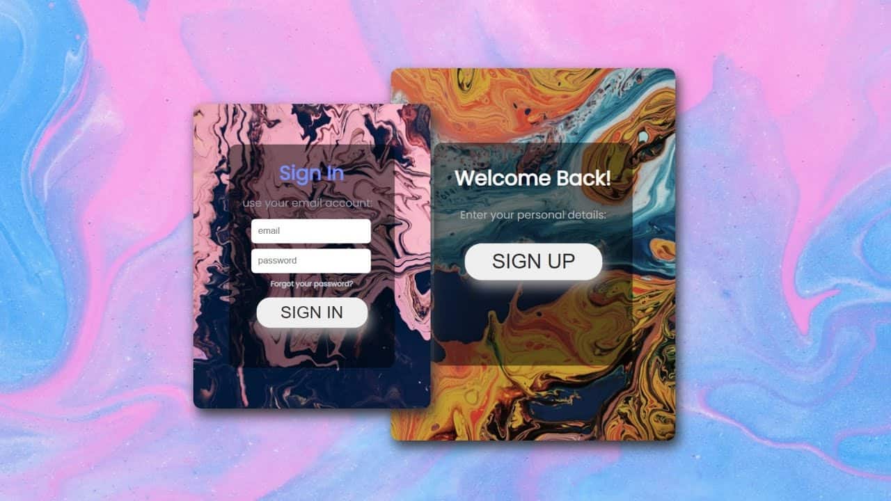 How to make sign up in html css | HTML CSS ui design tutorial