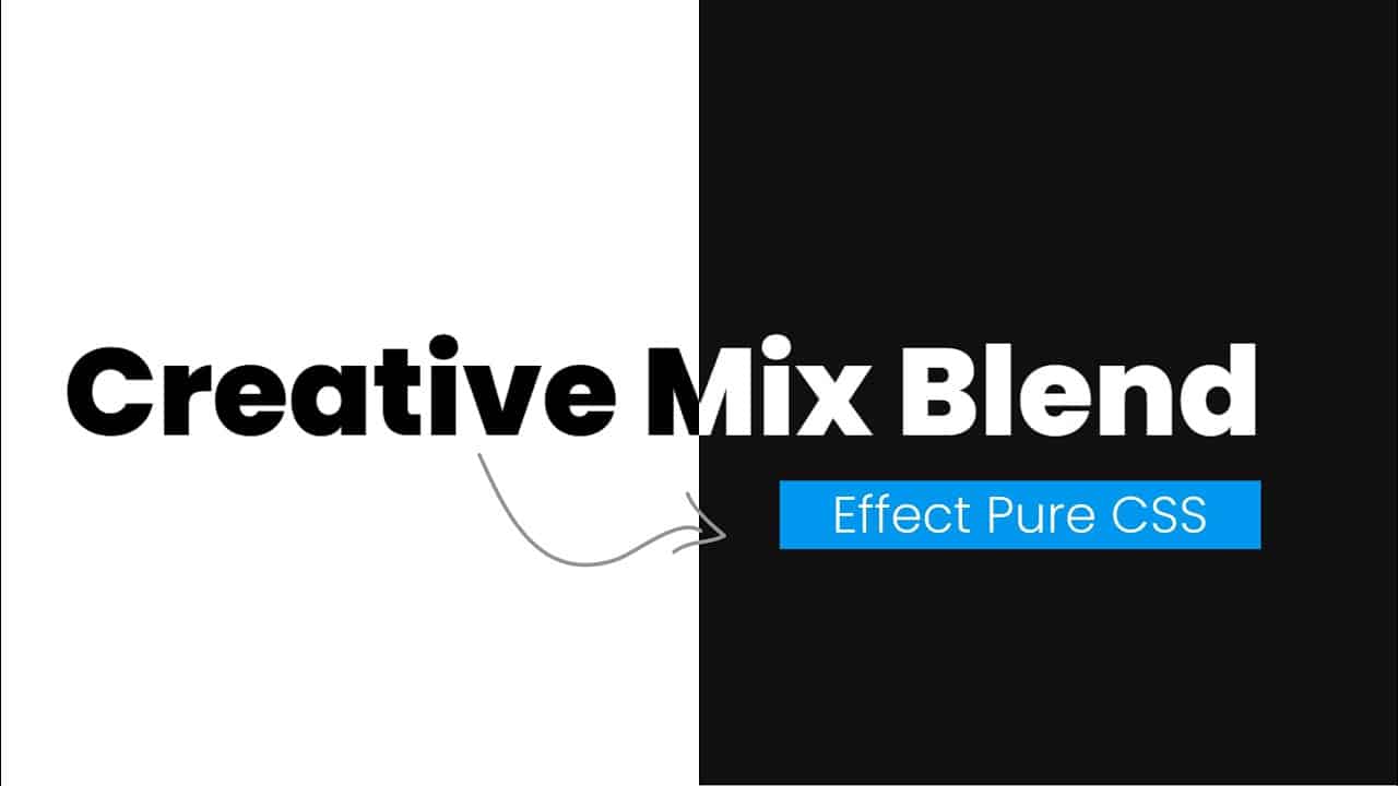 css text mix blend mode difference