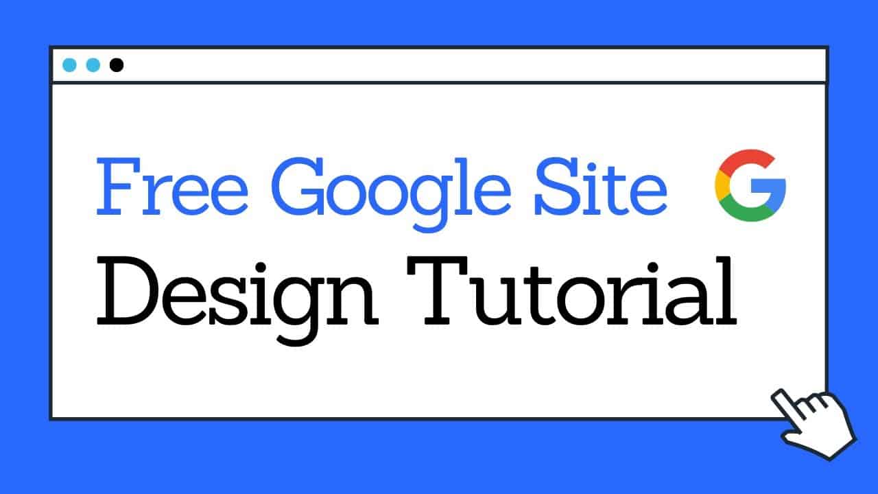 how to create a google site tutorial