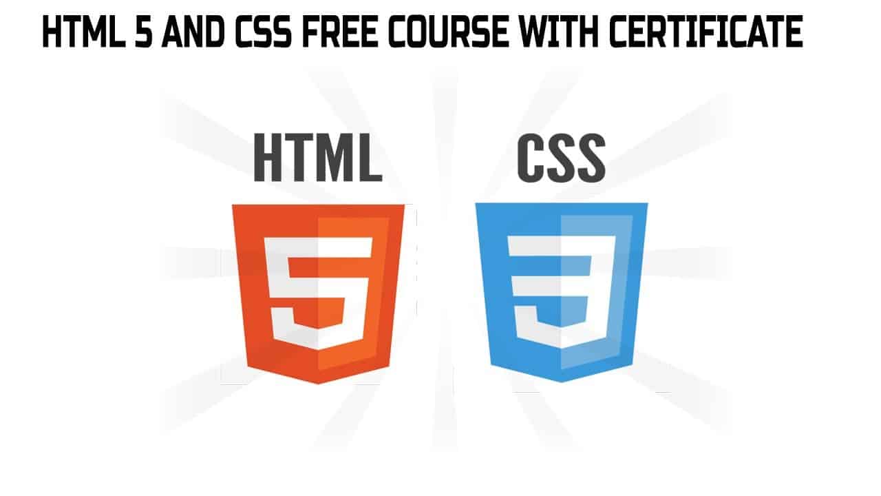 Html 5 and Css Free Course