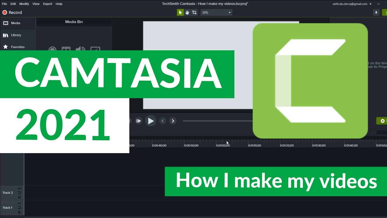 How I make my tutorial videos with Camtasia 2021 (A Full Overview)