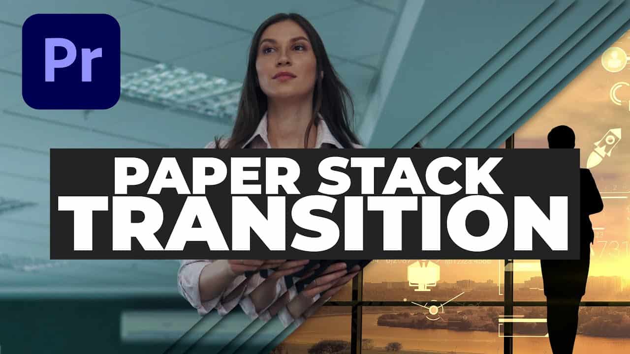 Smooth Paper Stack Transition - Premiere Pro tutorial