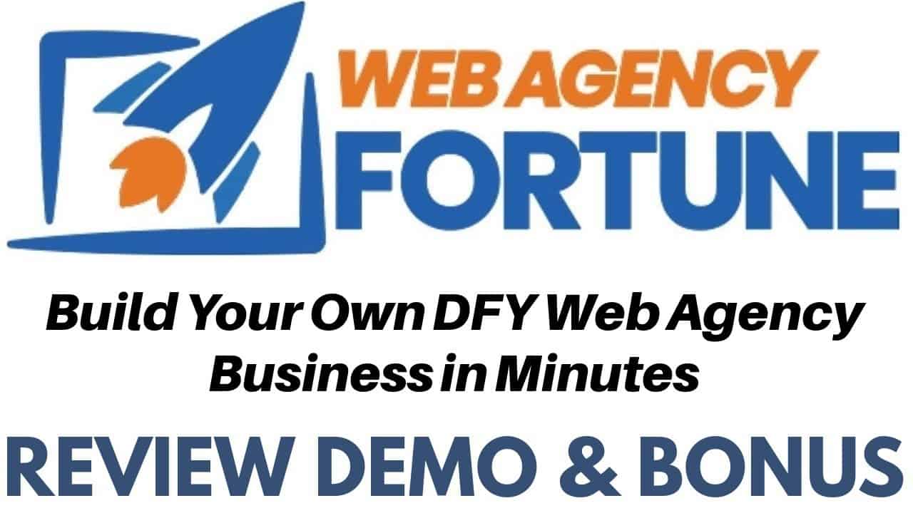 Web Agency Fortune Digital Marketing Review - Your Own Professional Marketing Agency Websites Fast