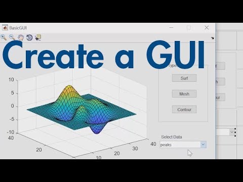 How to Create a GUI with GUIDE - MATLAB Tutorial