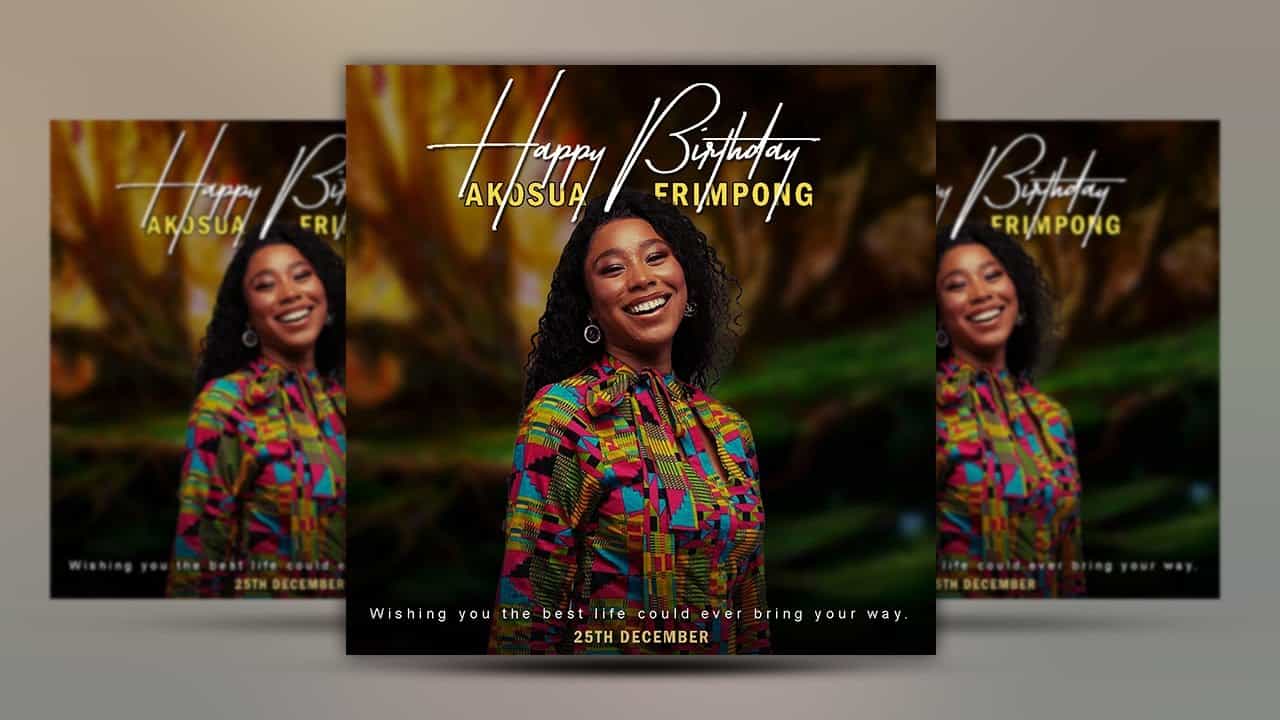 How to design your own HAPPY BIRTHDAY Flyers | Photoshop Flyer Tutorial For Beginners