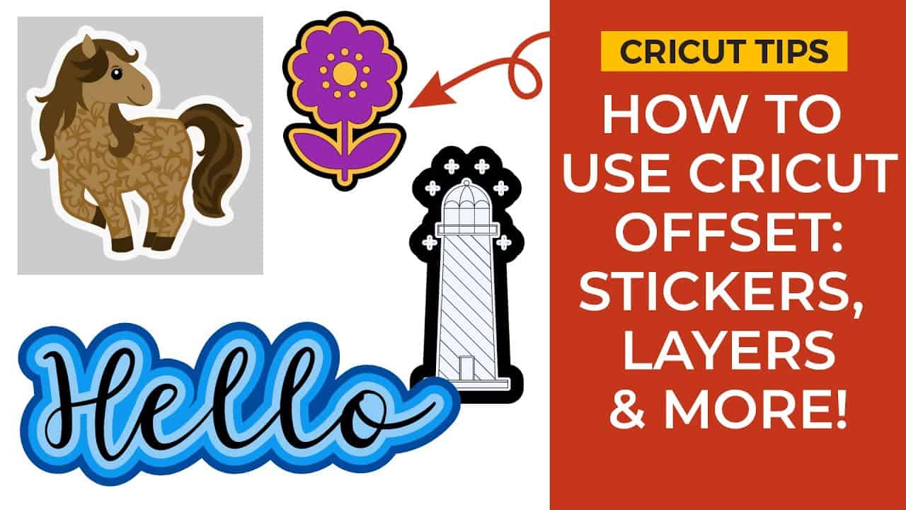 Cricut Offset Tutorial | How to Outline in Cricut Design Space