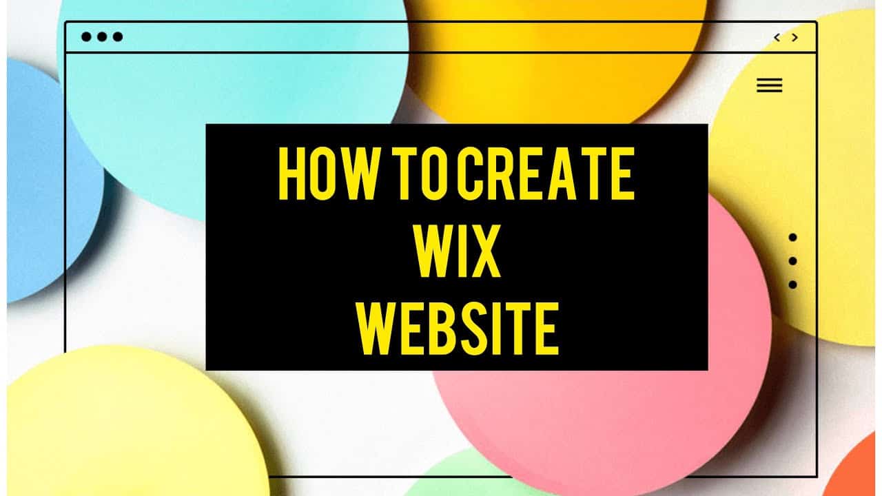 How to create Wix website | By Life with Lareib Jamal