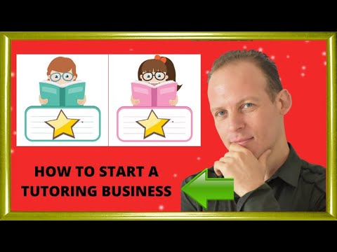 How to start a tutoring business online & how to make money tutoring in your local area