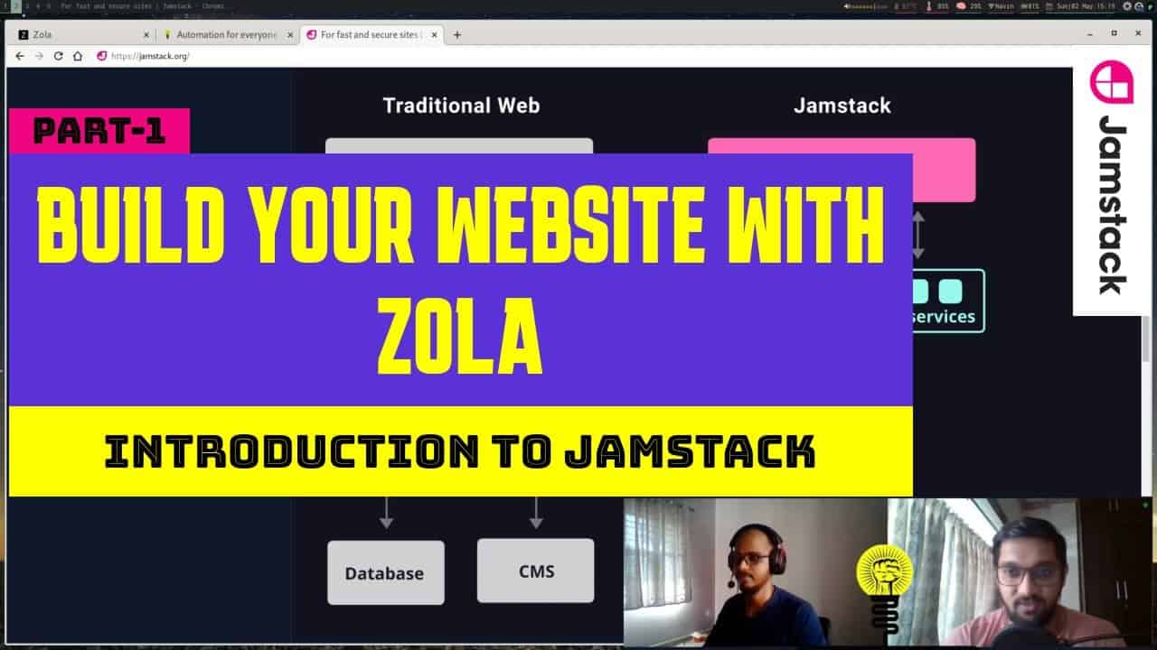 Zola tutorial #1: Build modern website using static site generator | Jamstack