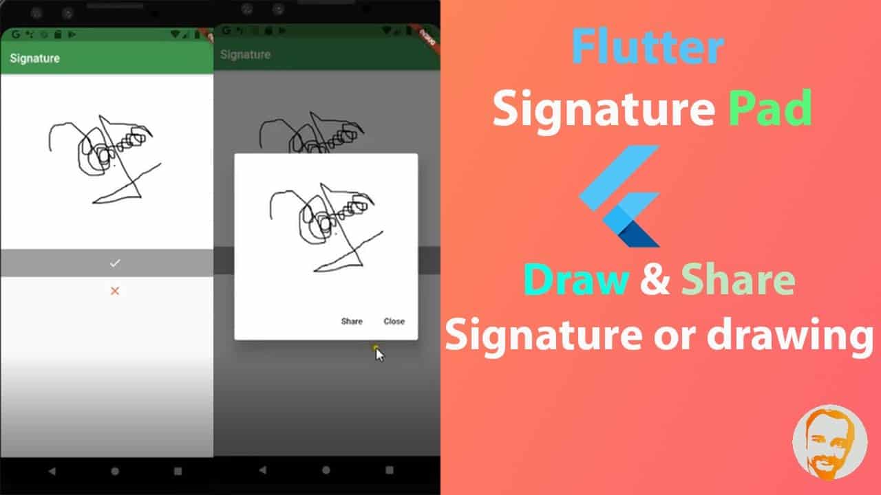 flutter tutorial signature pad. make your own signature pad using flutter