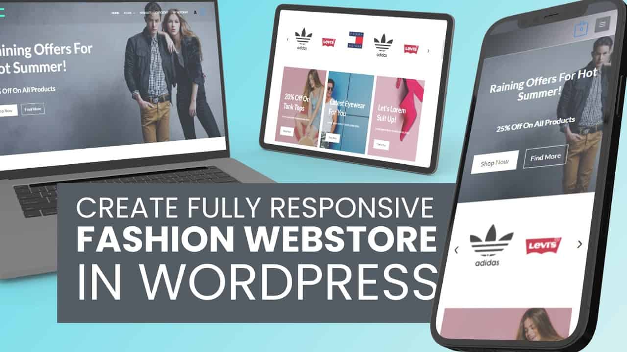How to make an E-Commerce Website for Free | Build Fashion Store with WordPress Tutorial 2021