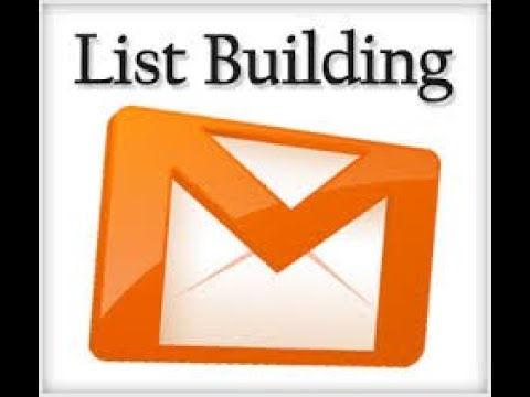 HOW TO BUILD YOUR OWN EMAIL MARKETING LIST FROM SCRATCH STEP BY STEP TUTORIAL VIDEO  ONE