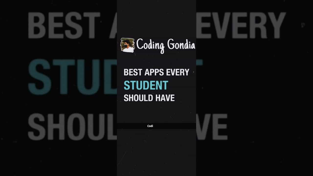 Best app for student | Best Apps Every Student Should Have   #shorts
