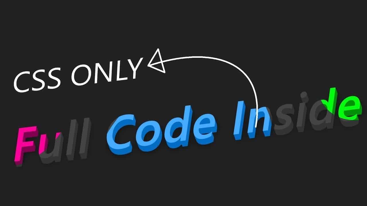 Creative fill Text hover Effects with code | css project | 3d text in css | text hover effects | CSS