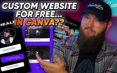 Do It Yourself – Tutorials – Build Your Free Website in Canva! [Canva Tutorial]