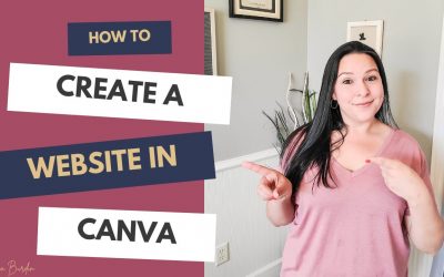 Do It Yourself – Tutorials – Canva Website Walkthrough | How to create a simple website using Canva