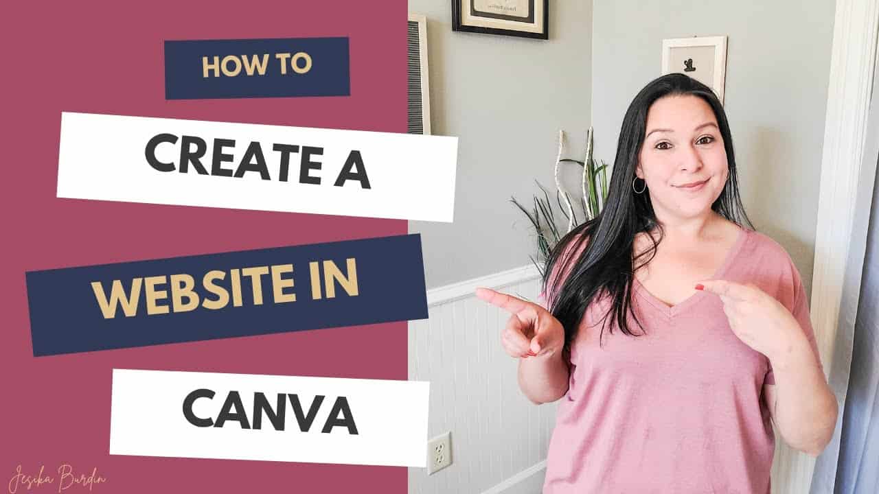 Canva Website Walkthrough | How to create a simple website using Canva