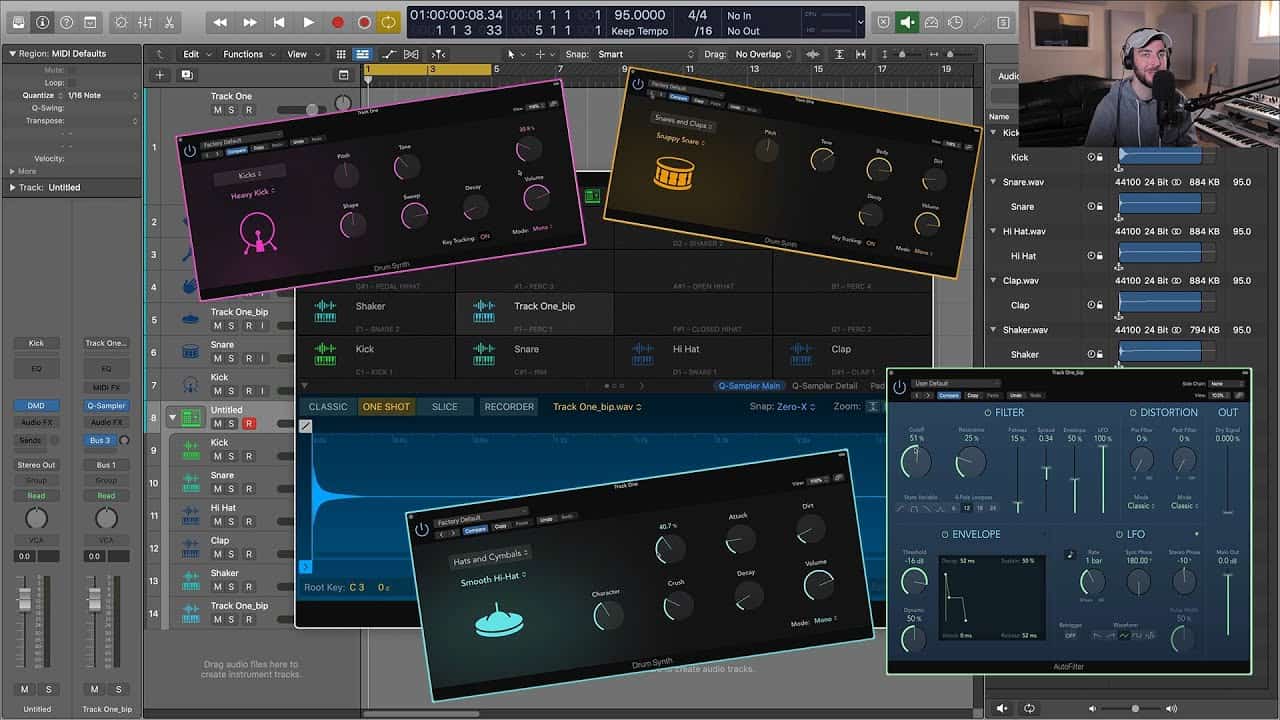 Design Your Own Drum Samples and Kits (Logic Pro X 10.5)