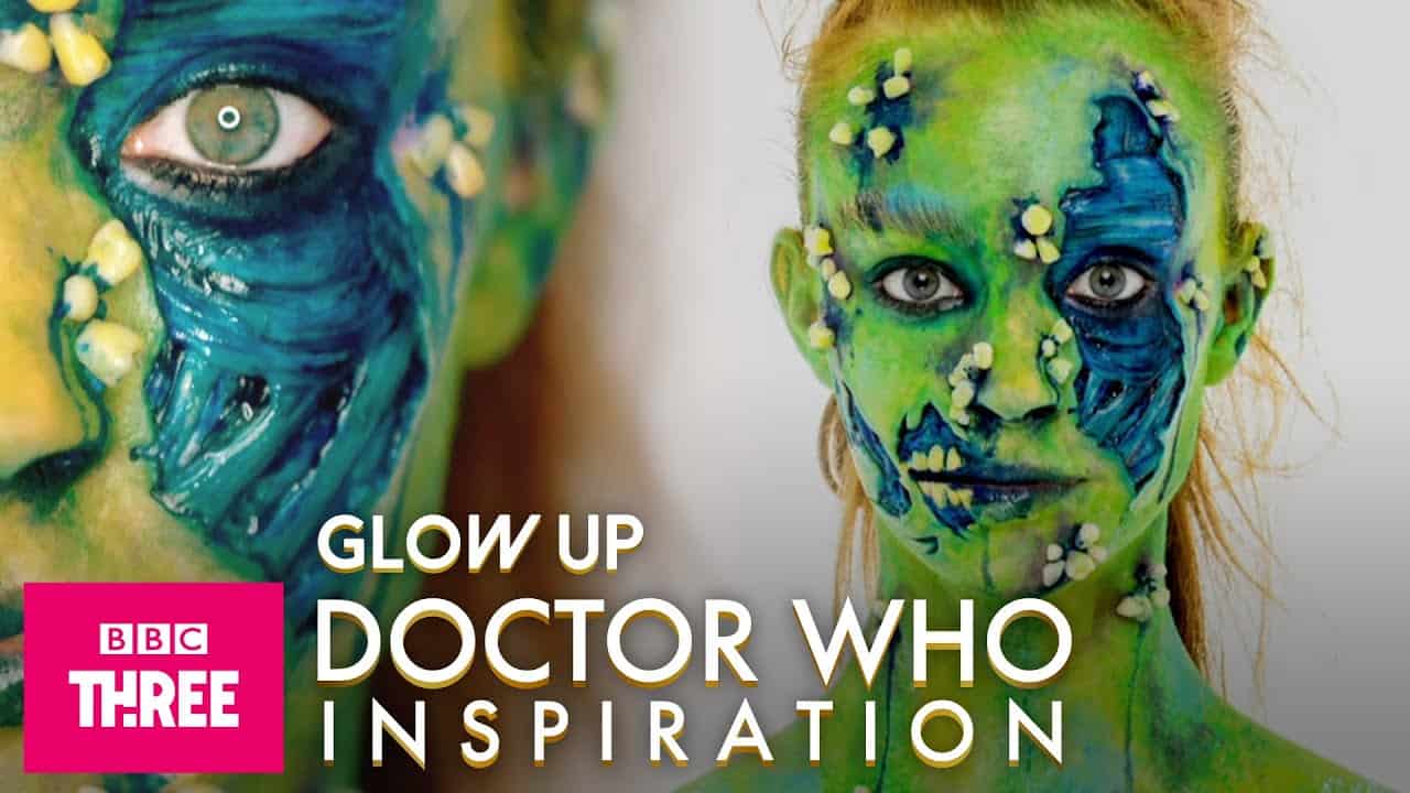 Doctor Who Inspired Alien Make-Up | Glow Up Time-Lapse Tutorial