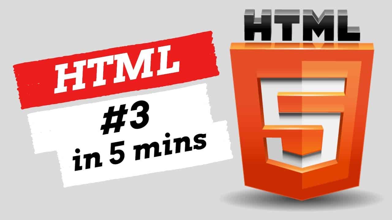 HTML part 3 || Learn in 5 minutes || Easy tutorial || Explaining step by step