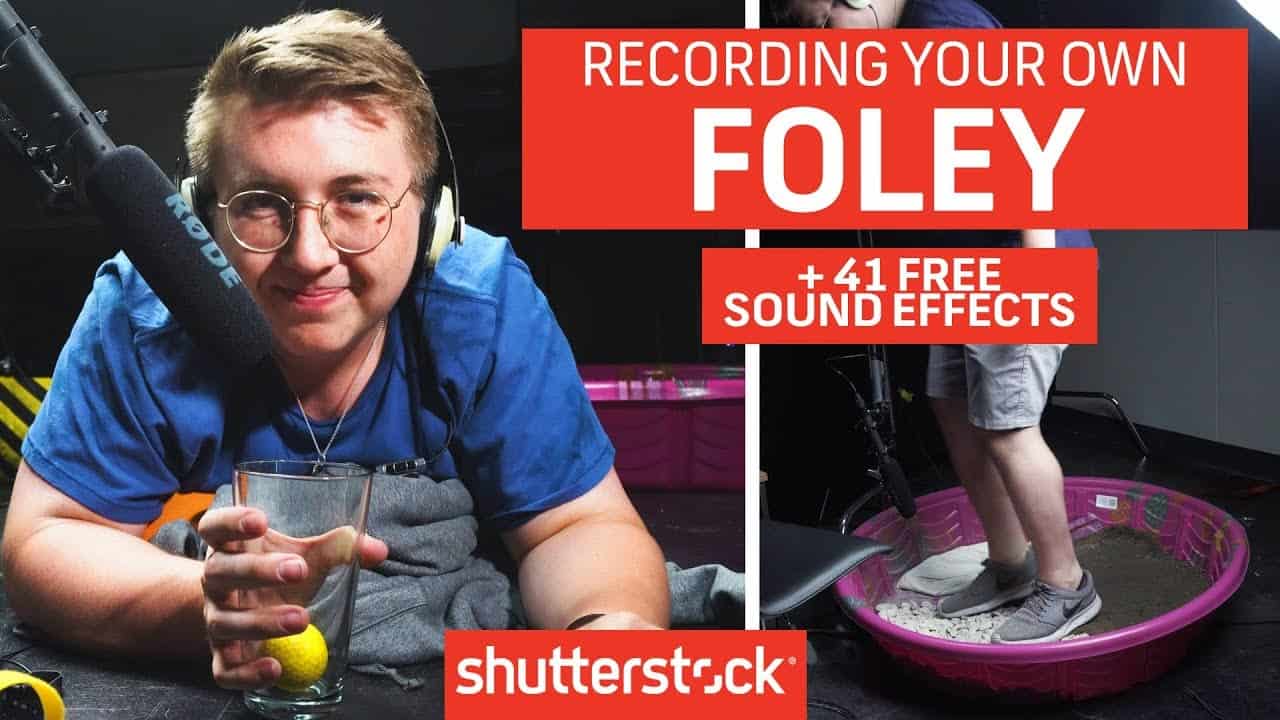 How To Make Your Own Foley + 41 FREE SOUND EFFECTS | Filmmaking Tips