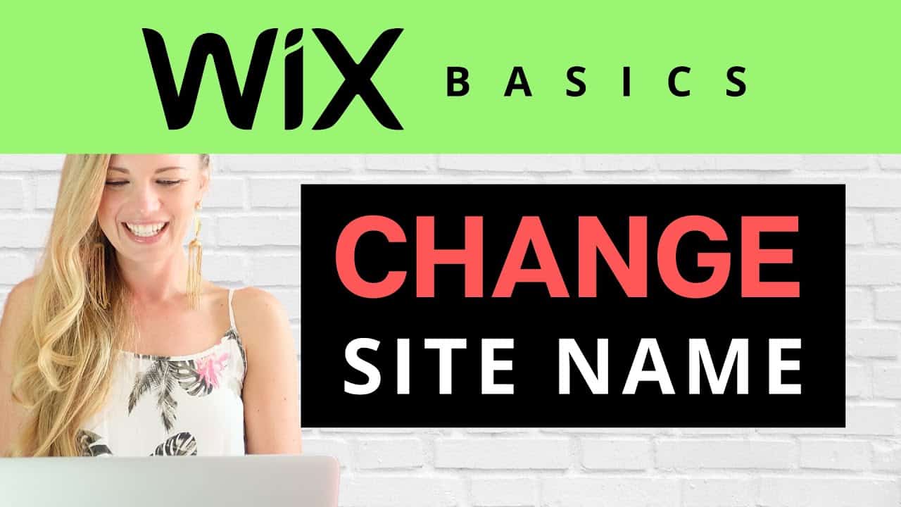 How to Change Wix Site Name (Wix Website Tutorial for Beginners)