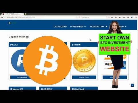 How to Create Fake bitcoin Investment Website [Tutorial]