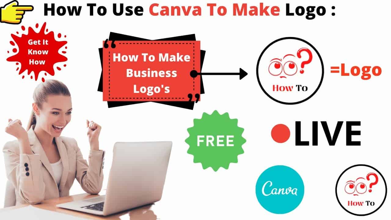 How to Create Logo In Canva | Make Your Own Logo With Canva | Canva Tutorial For BEGINNERS Free!