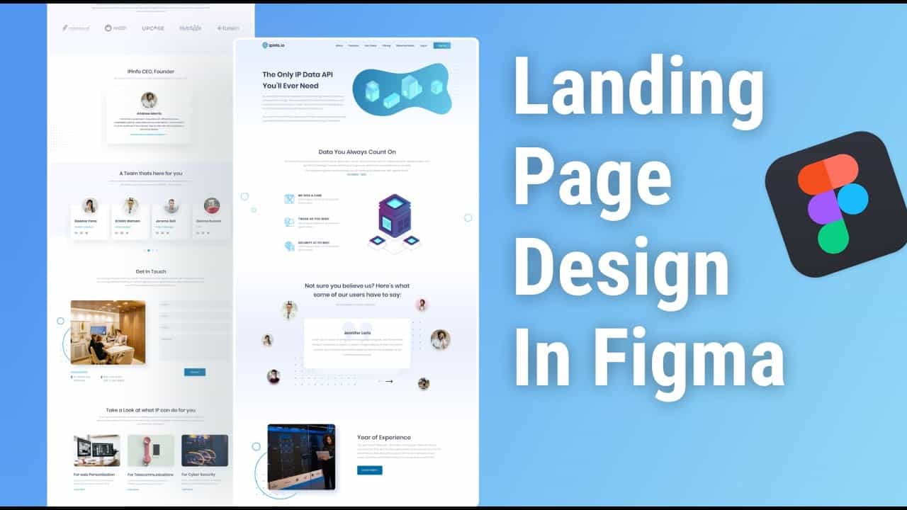 Landing Page Design In Figma ||  Figma Tutorial || Website Design