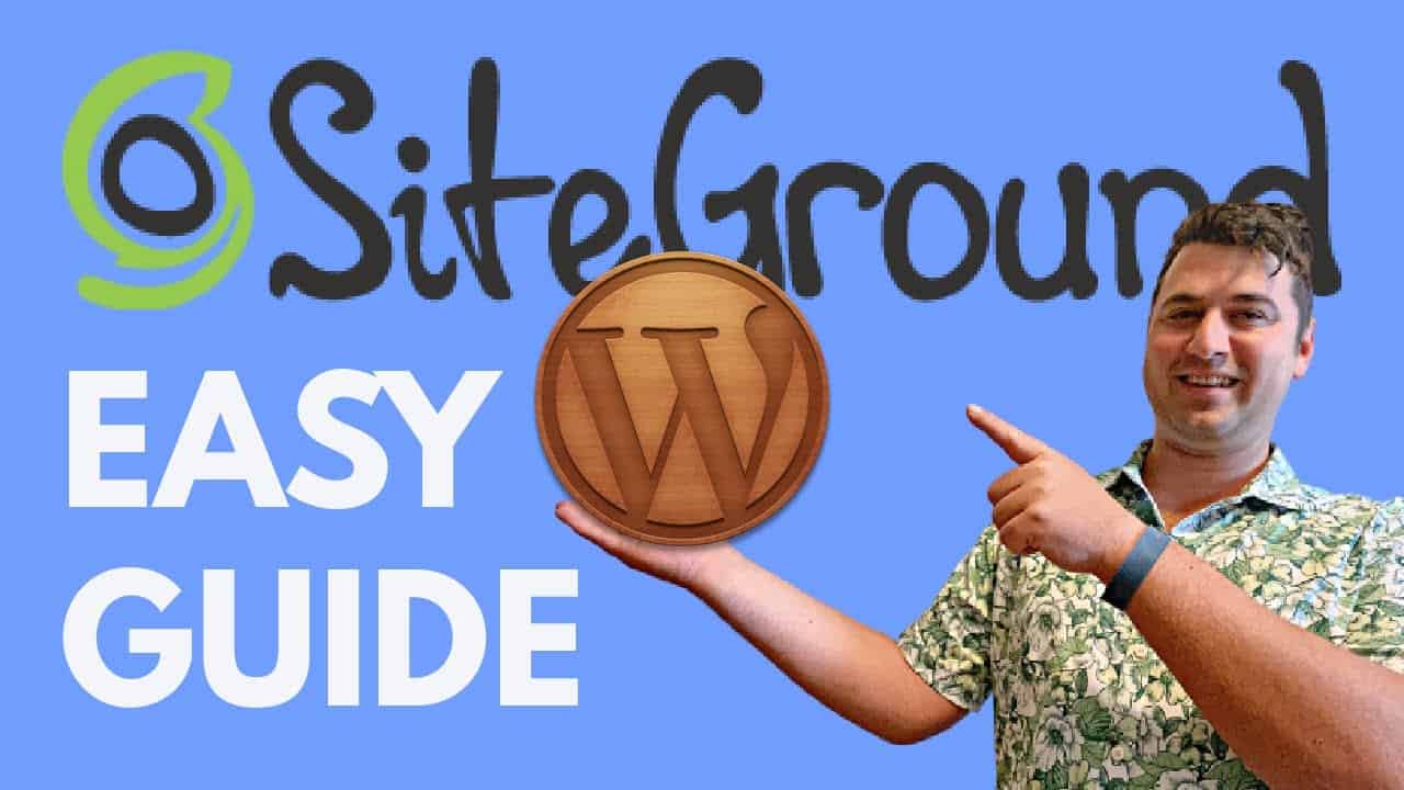 SiteGround WordPress Tutorial 2021 [How To Make a WordPress Website at SiteGround NEW!]