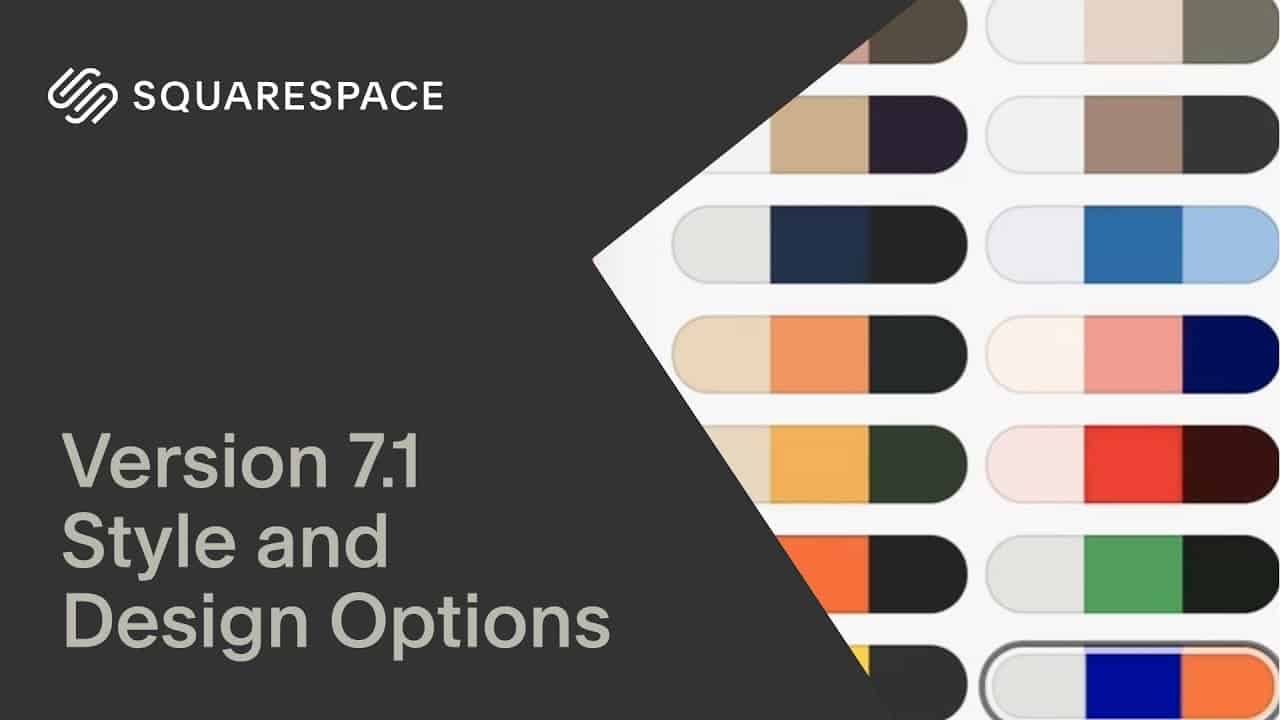 Style and Design Options Tutorial | Squarespace 7.1
