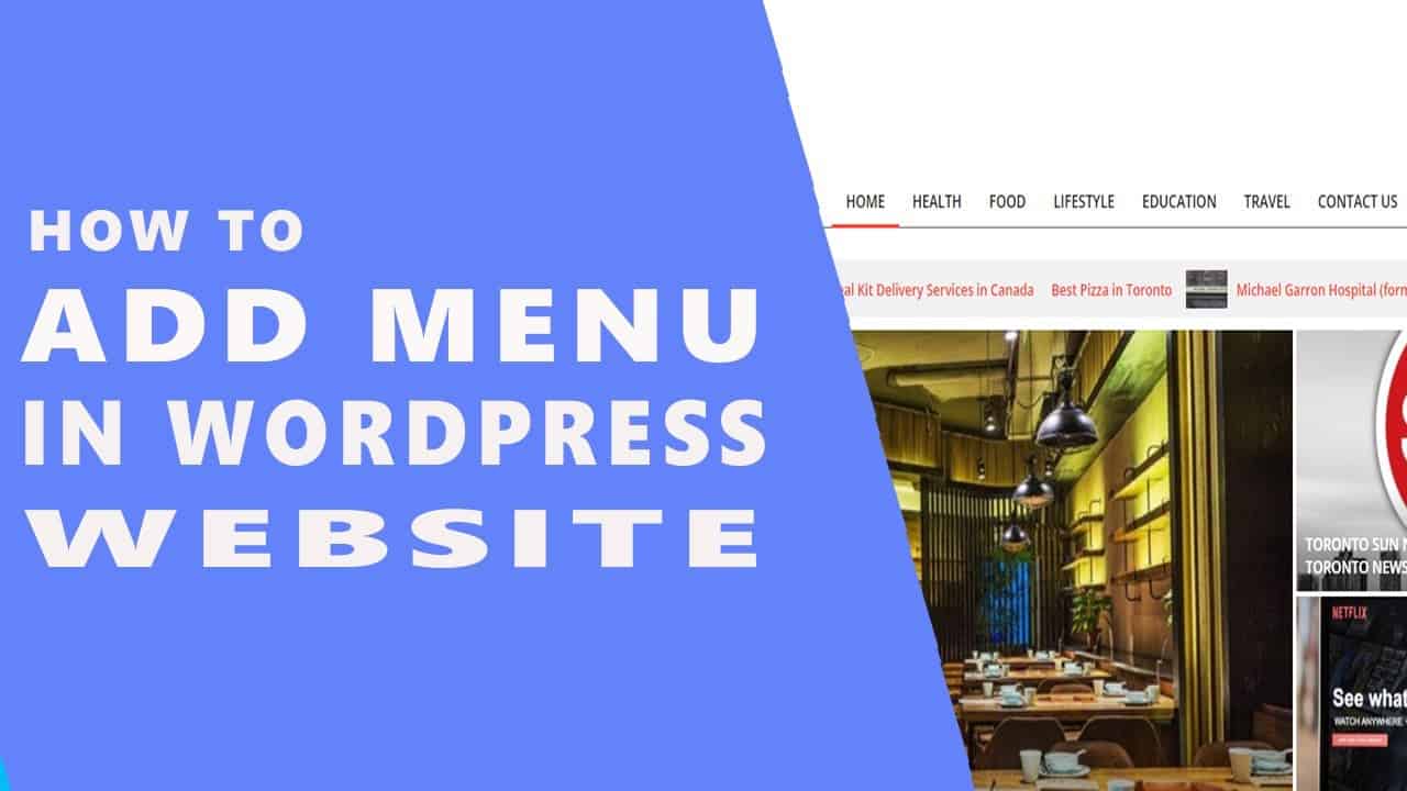 How To Add Menu in Wordpress Website  | Wordpress Tutorial For Beginners in Hindi