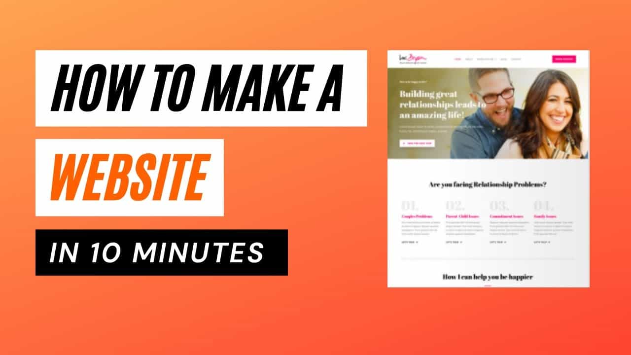 How to Make a Website in 10 Minutes | Easy & Simple 2021