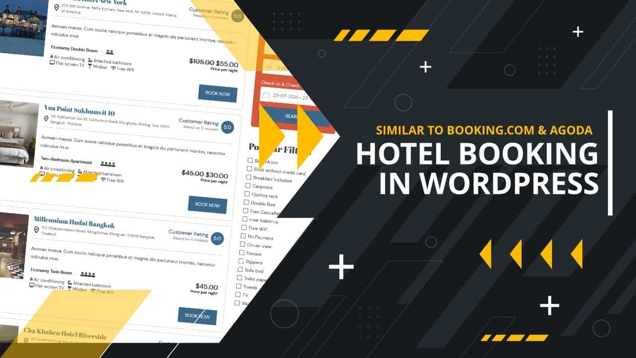 How to Create a Hotel Booking Website similar to Booking.com and Agoda | WordPress Tutorial