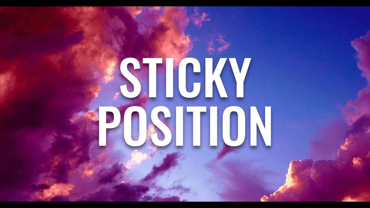 How To Create a Sticky Effect in Editor X | Editor X Tutorial