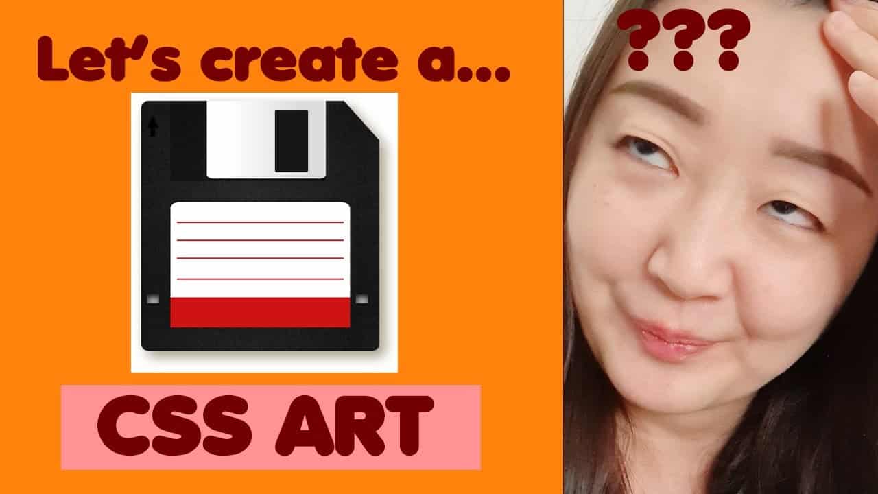 CSS Art tutorial - Floppy disk (Ep 1)