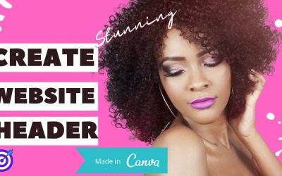 Do It Yourself – Tutorials – How to create a stunning website header on Canva || CANVA Tutorial