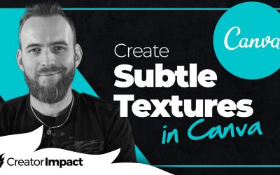 Do It Yourself – Tutorials – How to Create subtle Textures in Canva (for Social Media, Web and Graphic Designs)