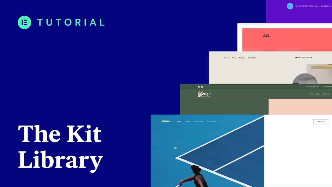 How to Use the Elementor Kits Library