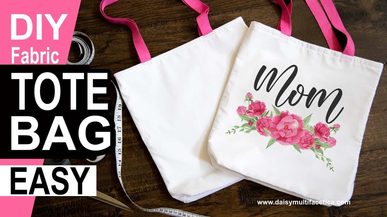 The BEST Tote Bag Tutorial + How to Make an Easy Fabric Tote Bag + Sewing Sublimation Blanks #2