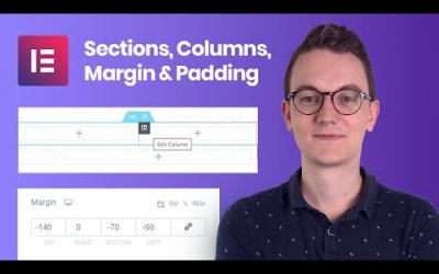 WordPress For Beginners – Sections, Columns, Margin & Padding EXPLAINED – Elementor Tutorial WordPress for Page Layout