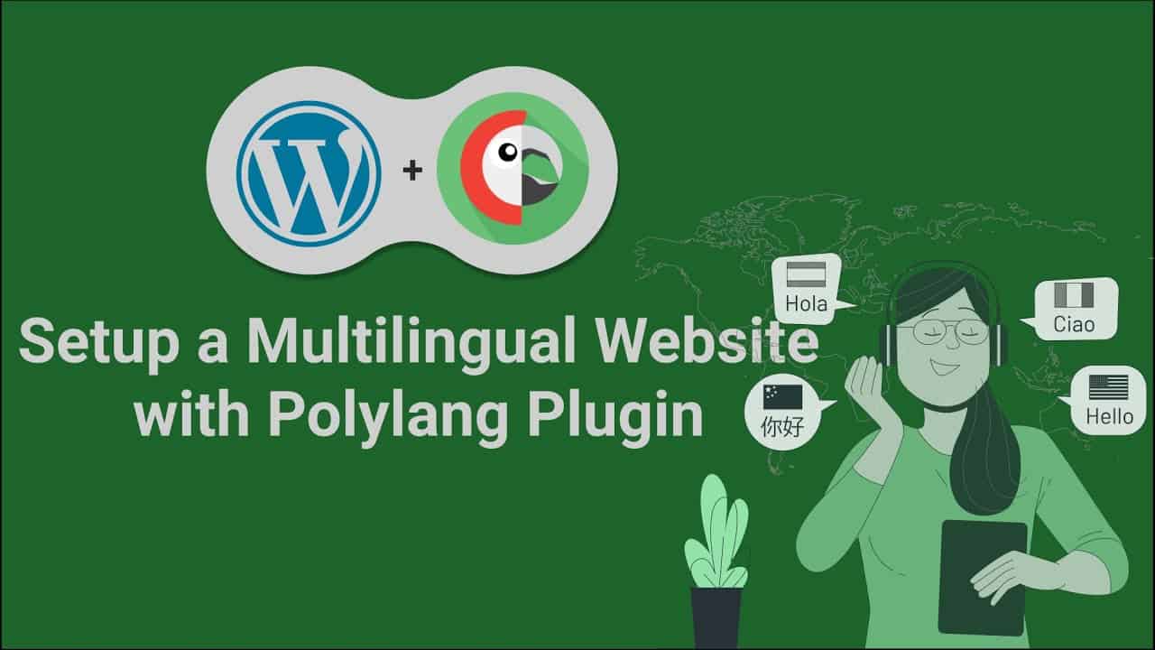 Setup a Multilingual WordPress site with Polylang Plugin tutorial 2021