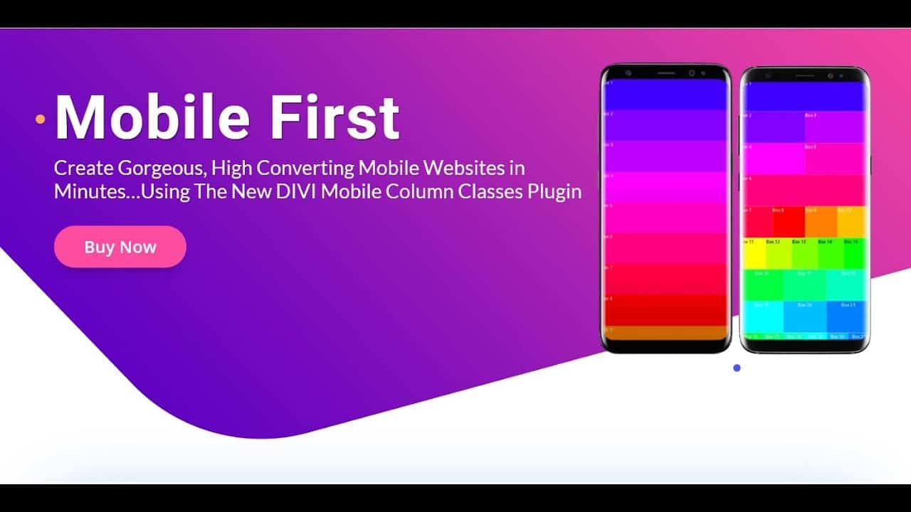 Divi Mobile First Concepts