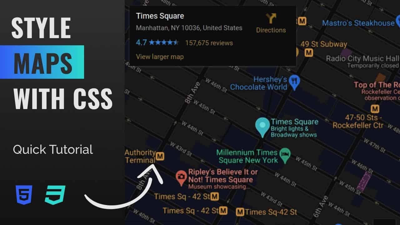 How To Style Google Maps With CSS Filters (Quick Tutorial)