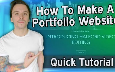 Do It Yourself – Tutorials – How To Make A Portfolio Website – Quick Tutorial (2021)