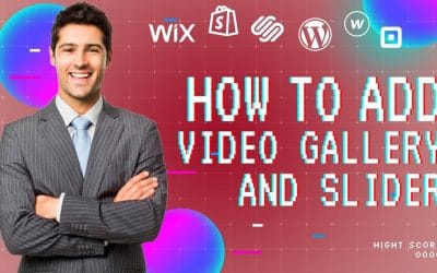 Do It Yourself – Tutorials – HOW TO CREATE A WEBSITE? How To Add Video Gallery And Slider at Wix.com?