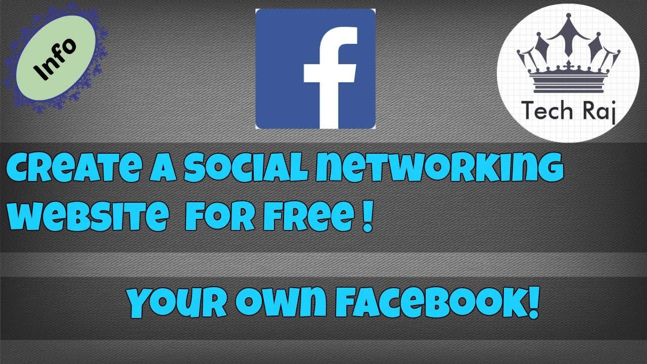 How to Create a Social Networking Website like Facebook for FREE [EASY]