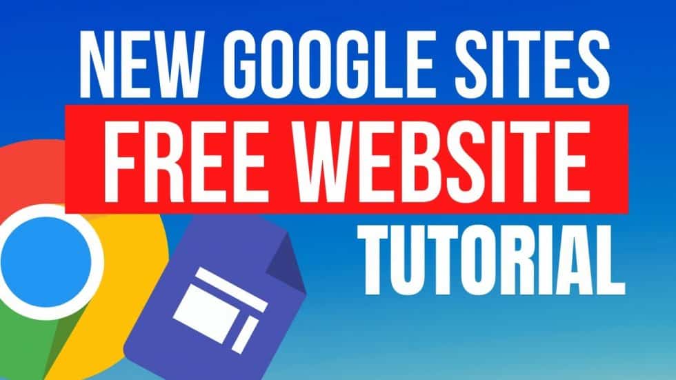 Do it yourself tutorials how to make a website for free on google sites with free hosting 