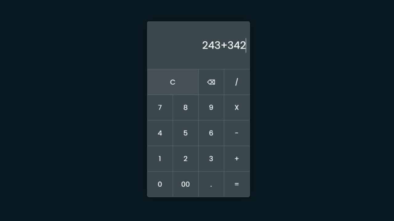 Glassmorphism Calculator New UI Design Using Html, CSS & JavaScript